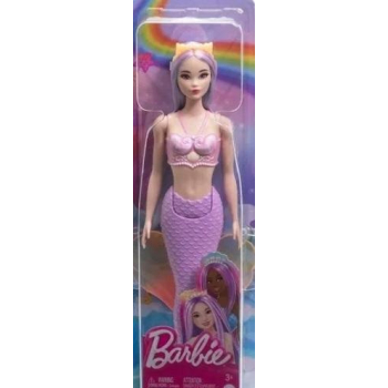 Barbie Lalka Syrenka Fioletowy ogon HRR06